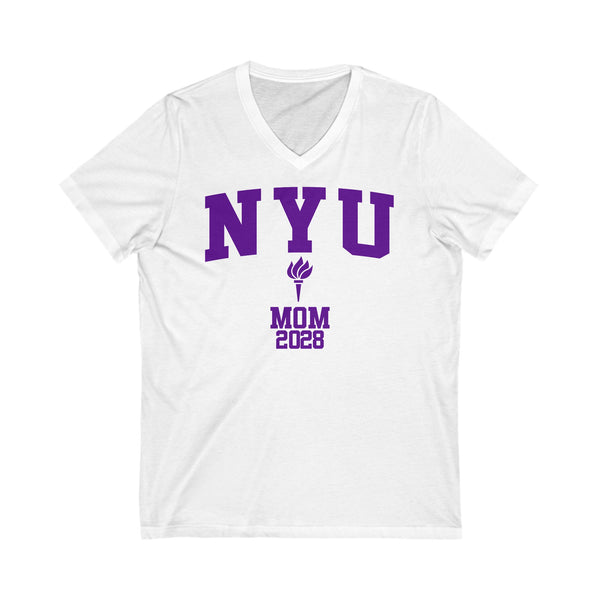 NYU Class of 2028 MOM V-Neck Tee