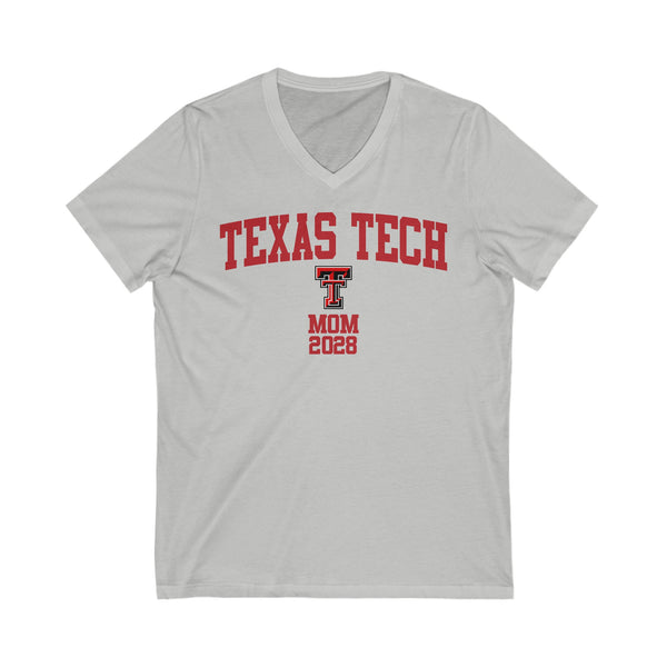 TTU Class of 2028 MOM V-Neck Tee