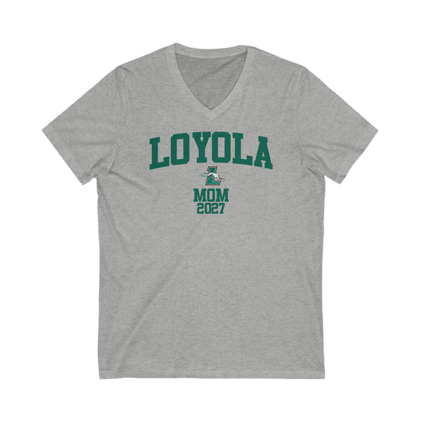 Loyola Maryland Class of 2027 MOM V-Neck Tee