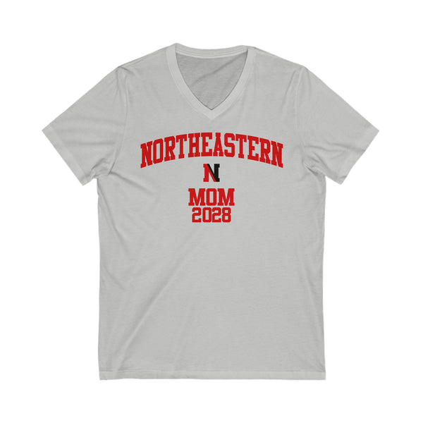 Northeastern Class of 2028 MOM V-Neck Tee