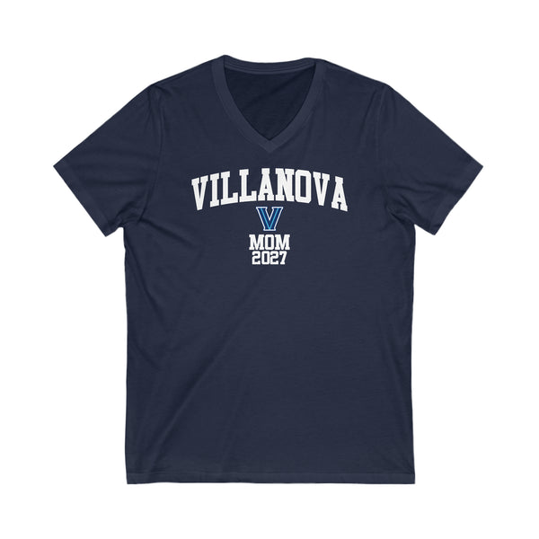 Villanova Class of 2027 MOM V-Neck Tee