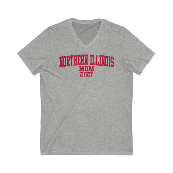 NIU Class of 2027 MOM V-Neck Tee