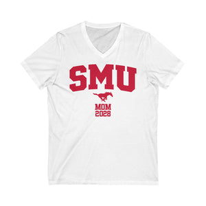 SMU Class of 2028 MOM V-Neck Tee