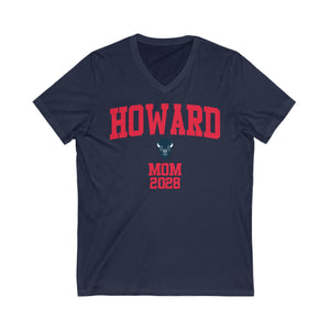 Howard Class of 2028 MOM V-Neck Tee