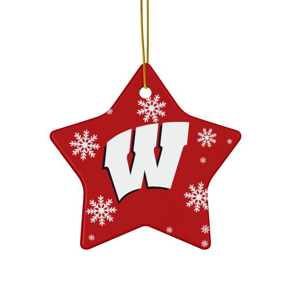 UW Madison Ceramic Ornaments