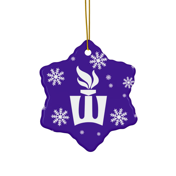 Winona State Ceramic Ornaments