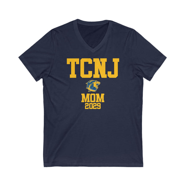 TCNJ 2029 MOM V-Neck Tee