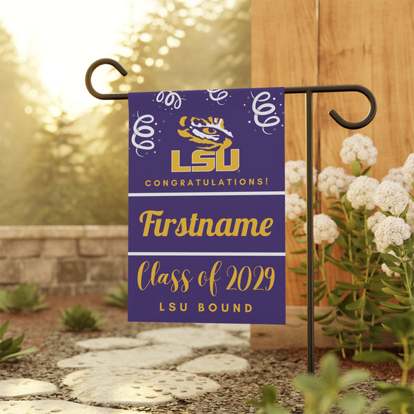 Personalized LSU 2029 Yard Flag