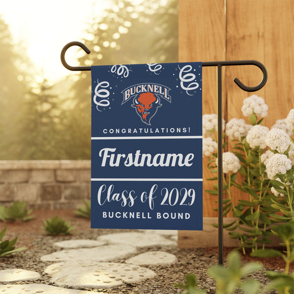 Personalized Bucknell 2029 Yard Flag