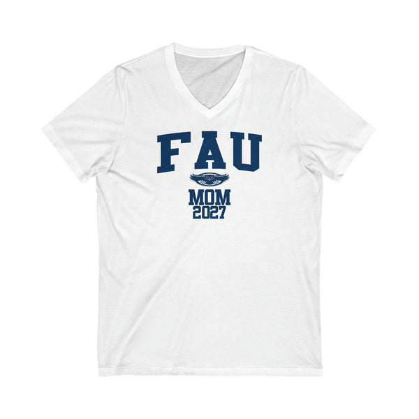 FAU Class of 2027 MOM V-Neck Tee