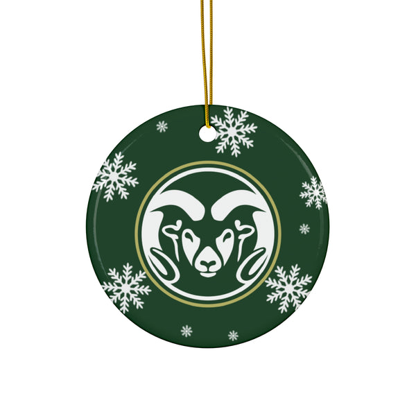 Colorado State Ceramic Ornaments