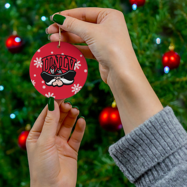 UNLV Ceramic Ornaments