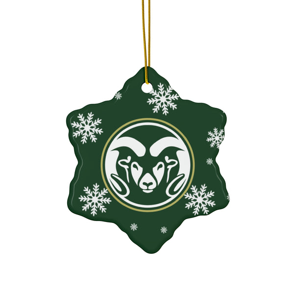 Colorado State Ceramic Ornaments