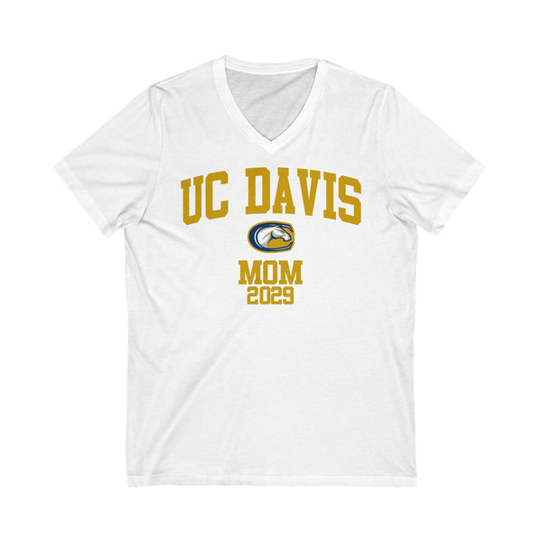 UC Davis 2029 MOM V-Neck Tee