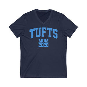 Tufts Class of 2028 MOM V-Neck Tee