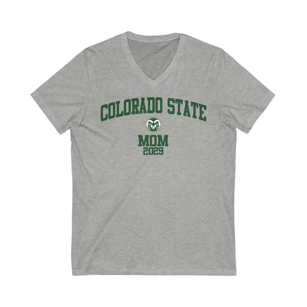 Colorado State 2029 MOM V-Neck Tee