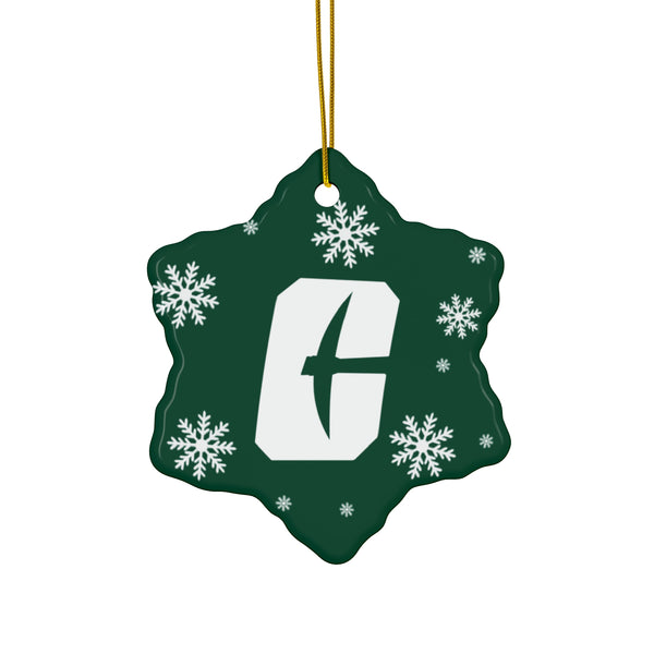 UNCC Ceramic Ornaments