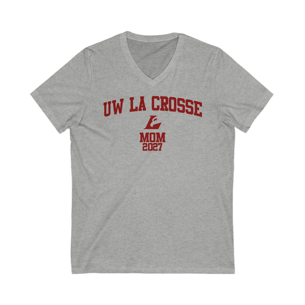 UW La Crosse Class of 2027 MOM V-Neck Tee