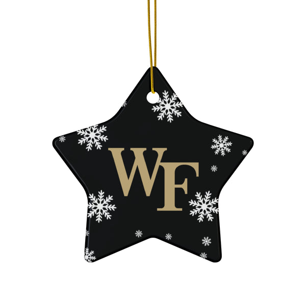 Wake Forest Ceramic Ornaments