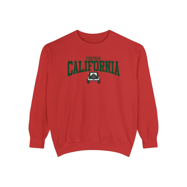 Fontana California Jeep Comfort Colors Sweatshirt