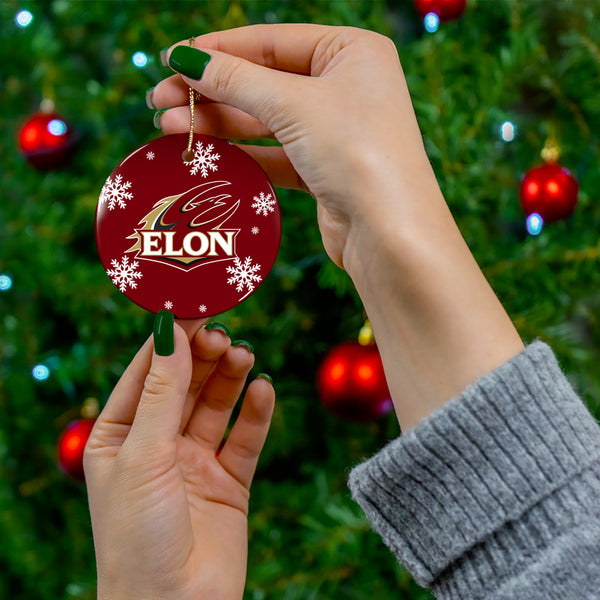 Elon Ceramic Ornaments
