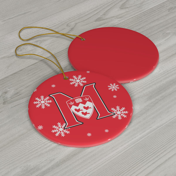 McGill Ceramic Ornaments