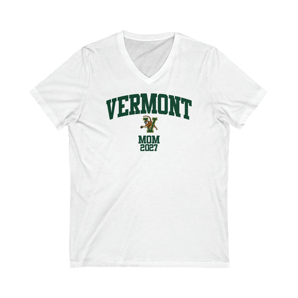 UVM Class of 2027 MOM V-Neck Tee