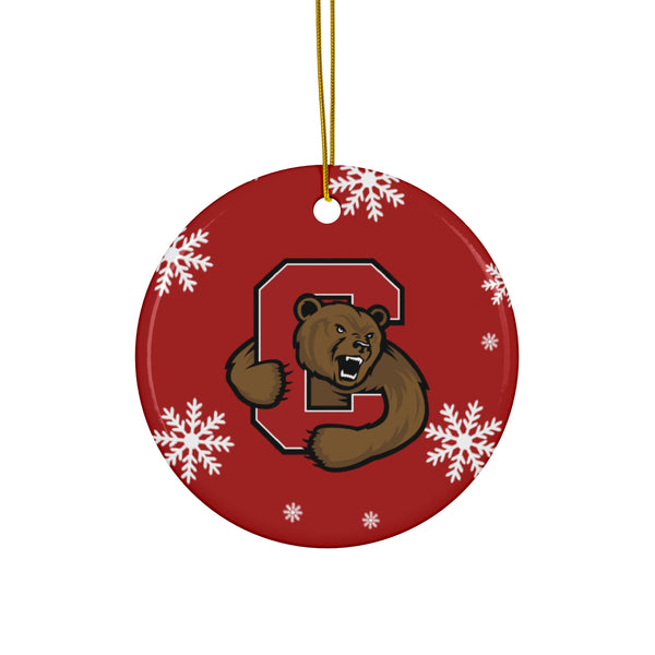 Cornell Ceramic Ornaments