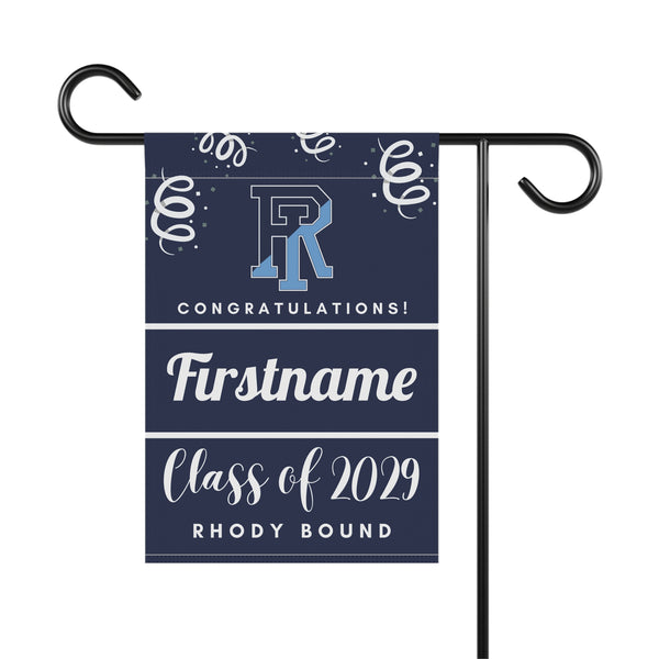 Personalized URI 2029 Yard Flag
