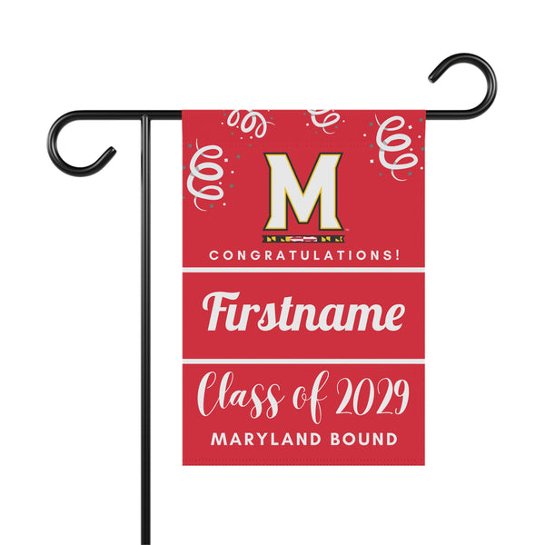 Personalized Maryland 2029 Yard Flag