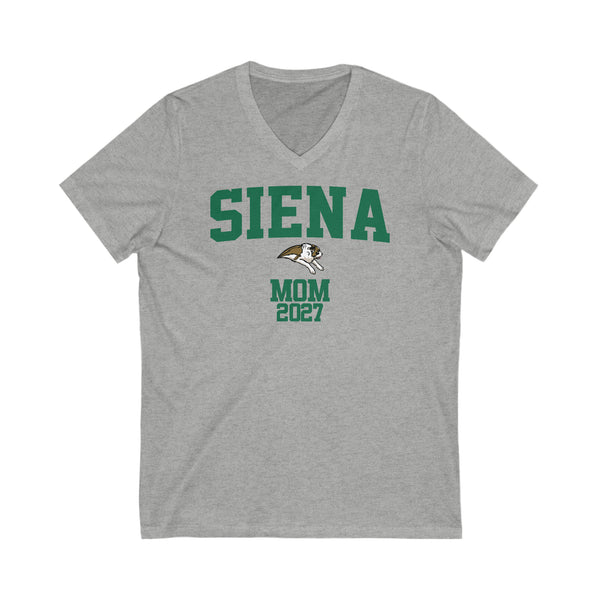 Siena Class of 2027 MOM V-Neck Tee