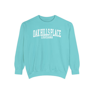 Oak Hills Place Louisiana Comfort Colors Sweatshirt