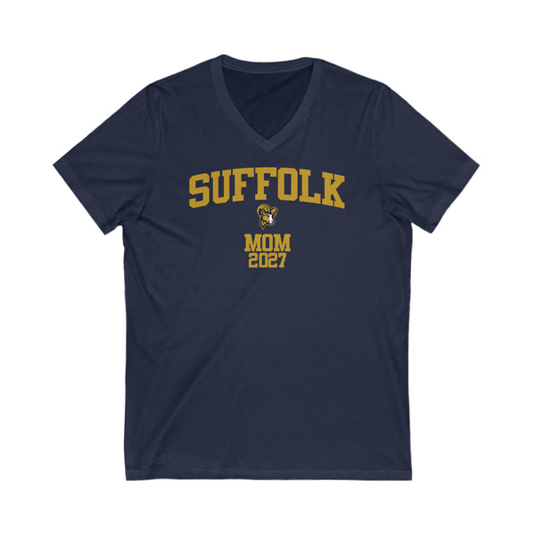 Suffolk Class of 2027 MOM V-Neck Tee