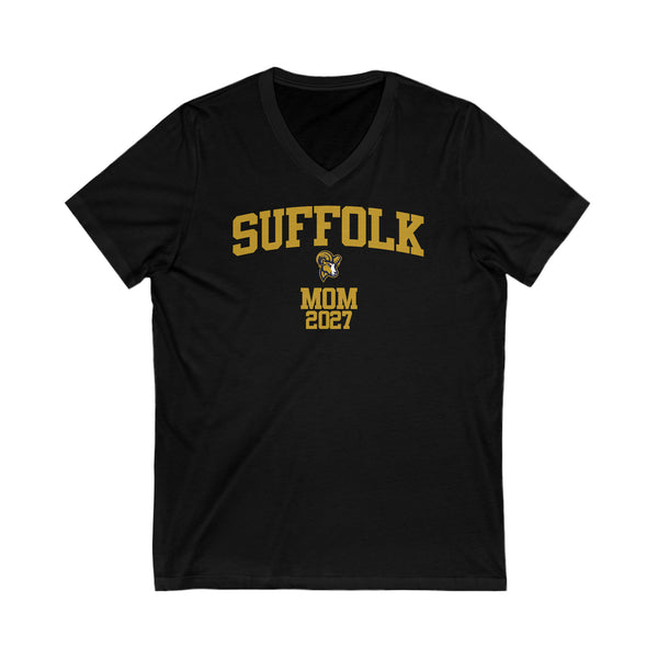 Suffolk Class of 2027 MOM V-Neck Tee