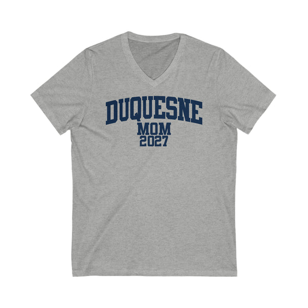 Duquesne Class of 2027 MOM V-Neck Tee