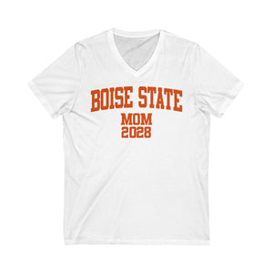 Boise State Class of 2028 MOM V-Neck Tee