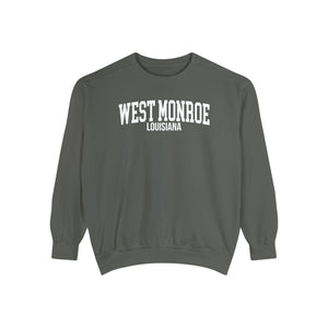 West Monroe Louisiana Comfort Colors Sweatshirt