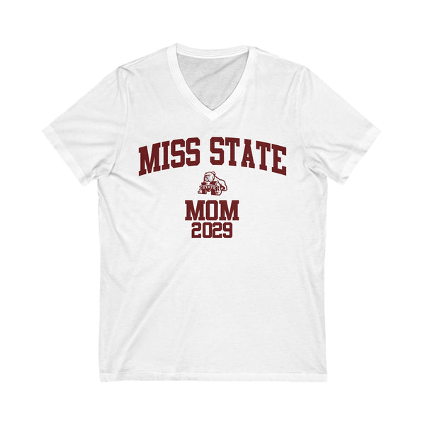 Miss State 2029 MOM V-Neck Tee