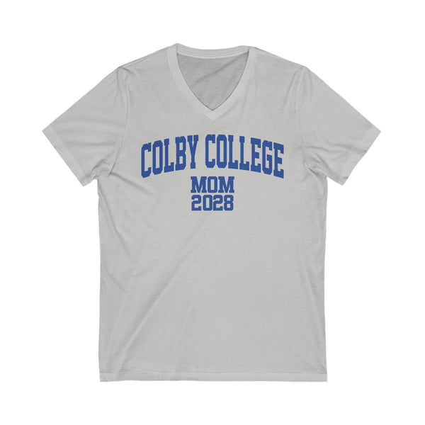 Colby Class of 2028 MOM V-Neck Tee