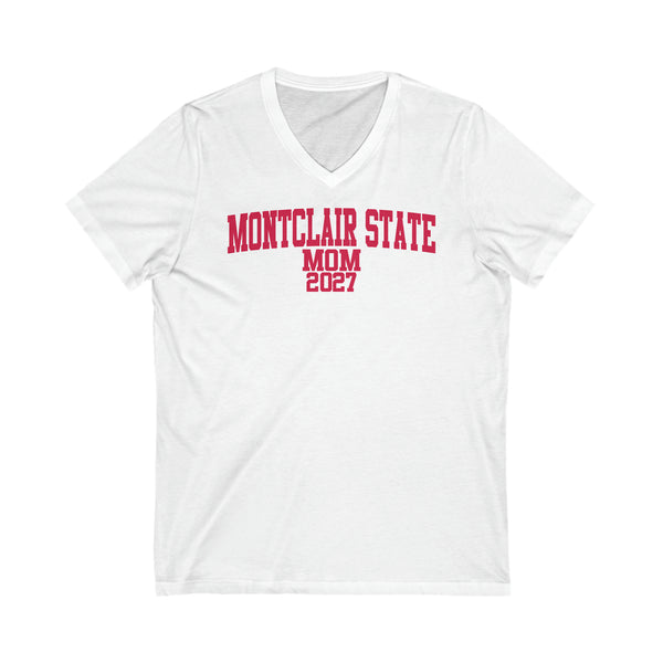 Montclair State Class of 2027 MOM V-Neck Tee