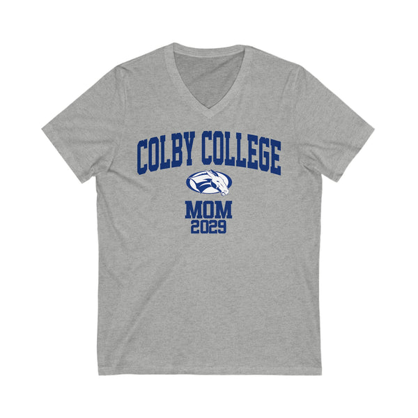 Colby College 2029 MOM V-Neck Tee
