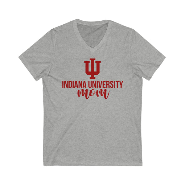 Indiana University MOM V-Neck Tee