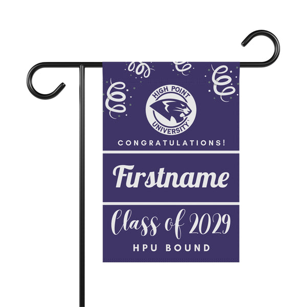 Personalized HPU 2029 Yard Flag