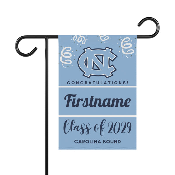 Personalized UNC Chapel Hill 2029 Yard Flag