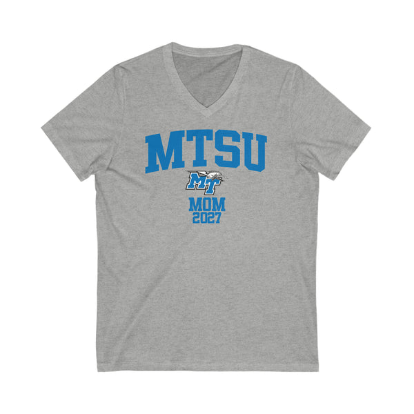 MTSU Class of 2027 MOM V-Neck Tee