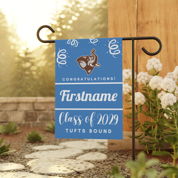 Personalized Tufts 2029 Yard Flag