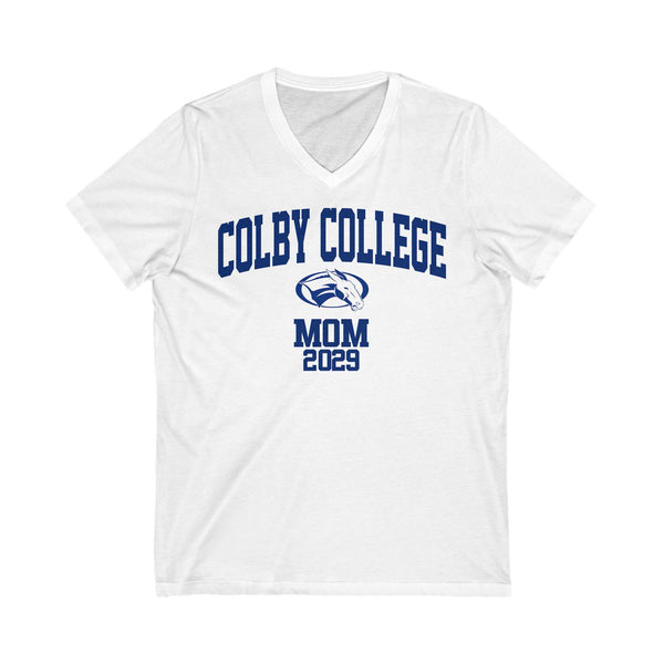 Colby College 2029 MOM V-Neck Tee