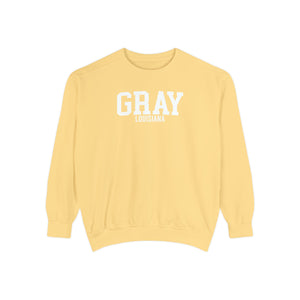 Gray Louisiana Comfort Colors Sweatshirt