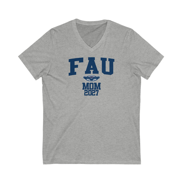 FAU Class of 2027 MOM V-Neck Tee