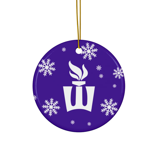 Winona State Ceramic Ornaments